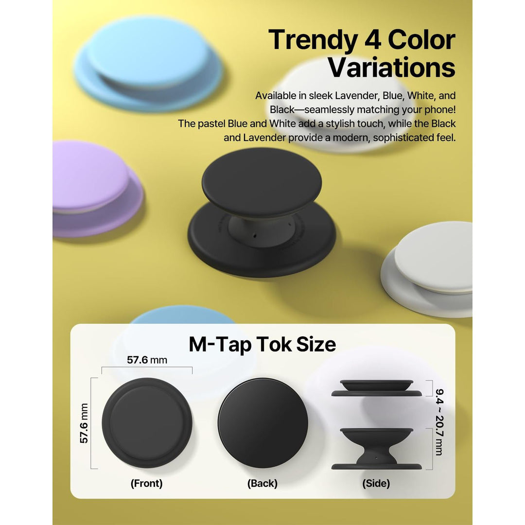 Sinjimoru M-Tap Grip: Soft Magnetic Finger Holder - DOKUTRONIX