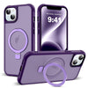 SKYLMW Purple MagSafe Case for iPhone 14 Plus