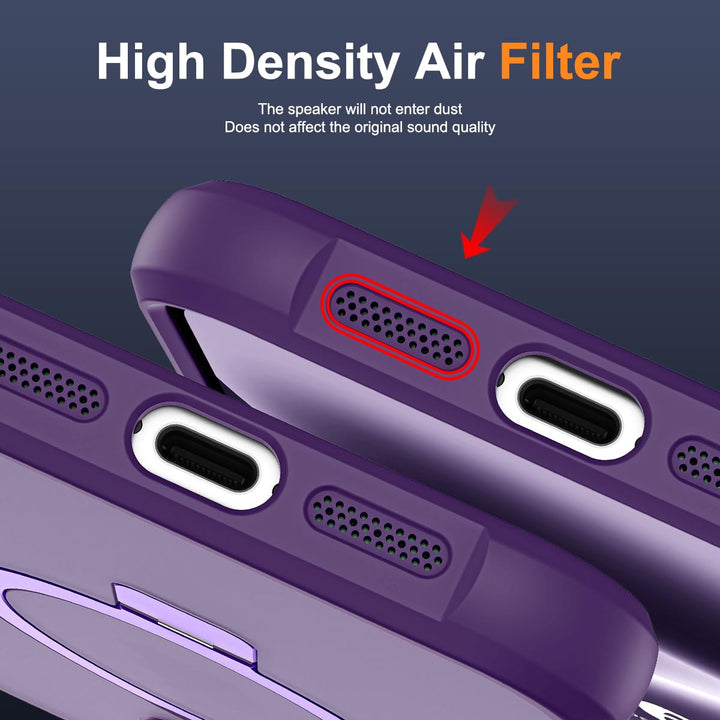 SKYLMW Purple MagSafe Case for iPhone 14 Plus - DOKUTRONIX