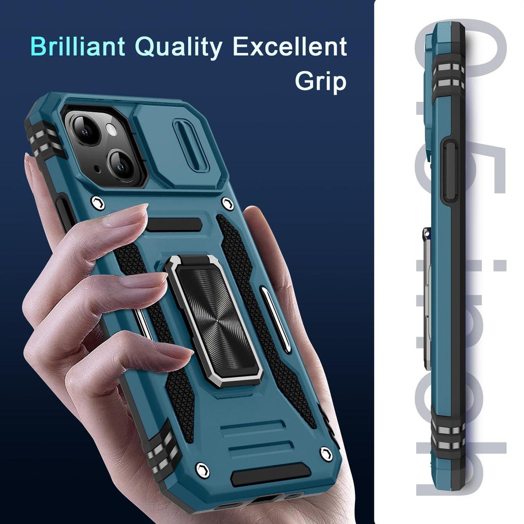 SlideShield 15+ iPhone Case - Olive Green - DOKUTRONIX