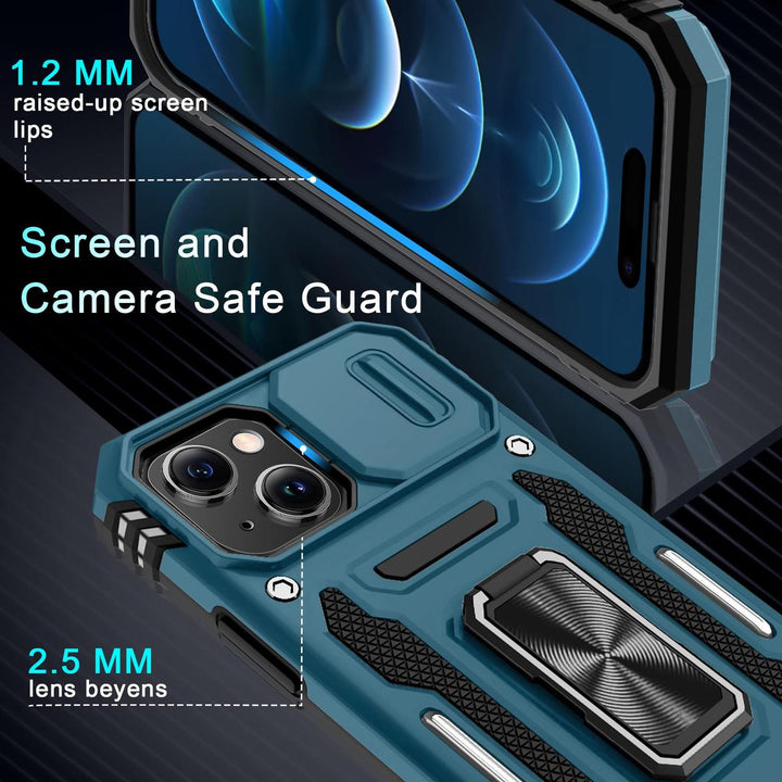 SlideShield 15+ iPhone Case - Olive Green - DOKUTRONIX