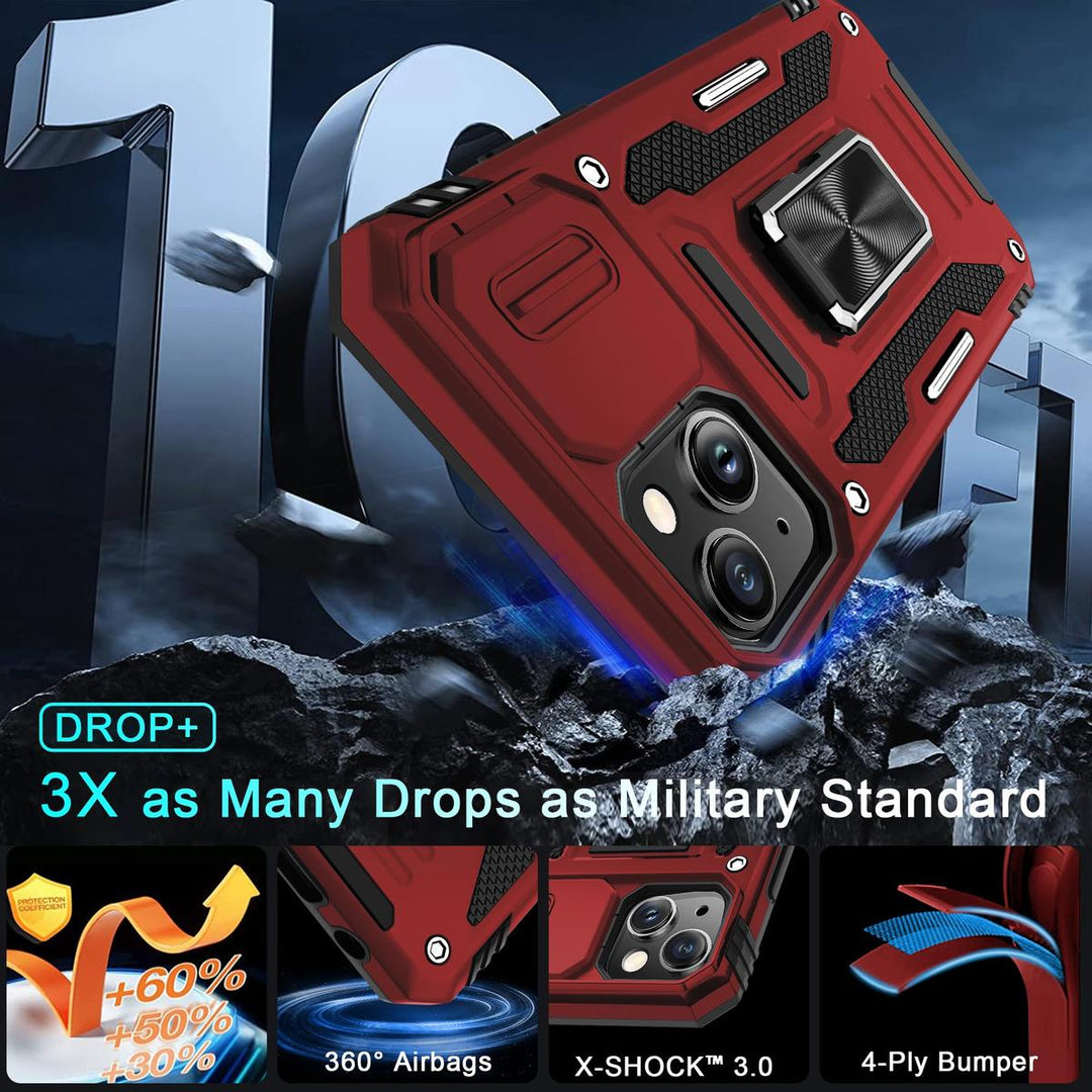 SlideShield 15+ iPhone Case - Olive Green - DOKUTRONIX