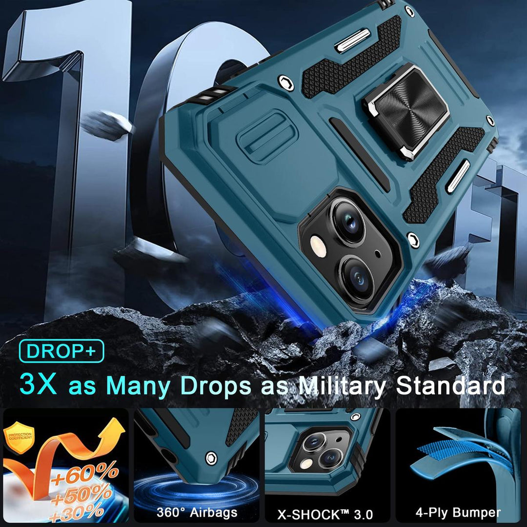 SlideShield 15+ iPhone Case - Olive Green - DOKUTRONIX