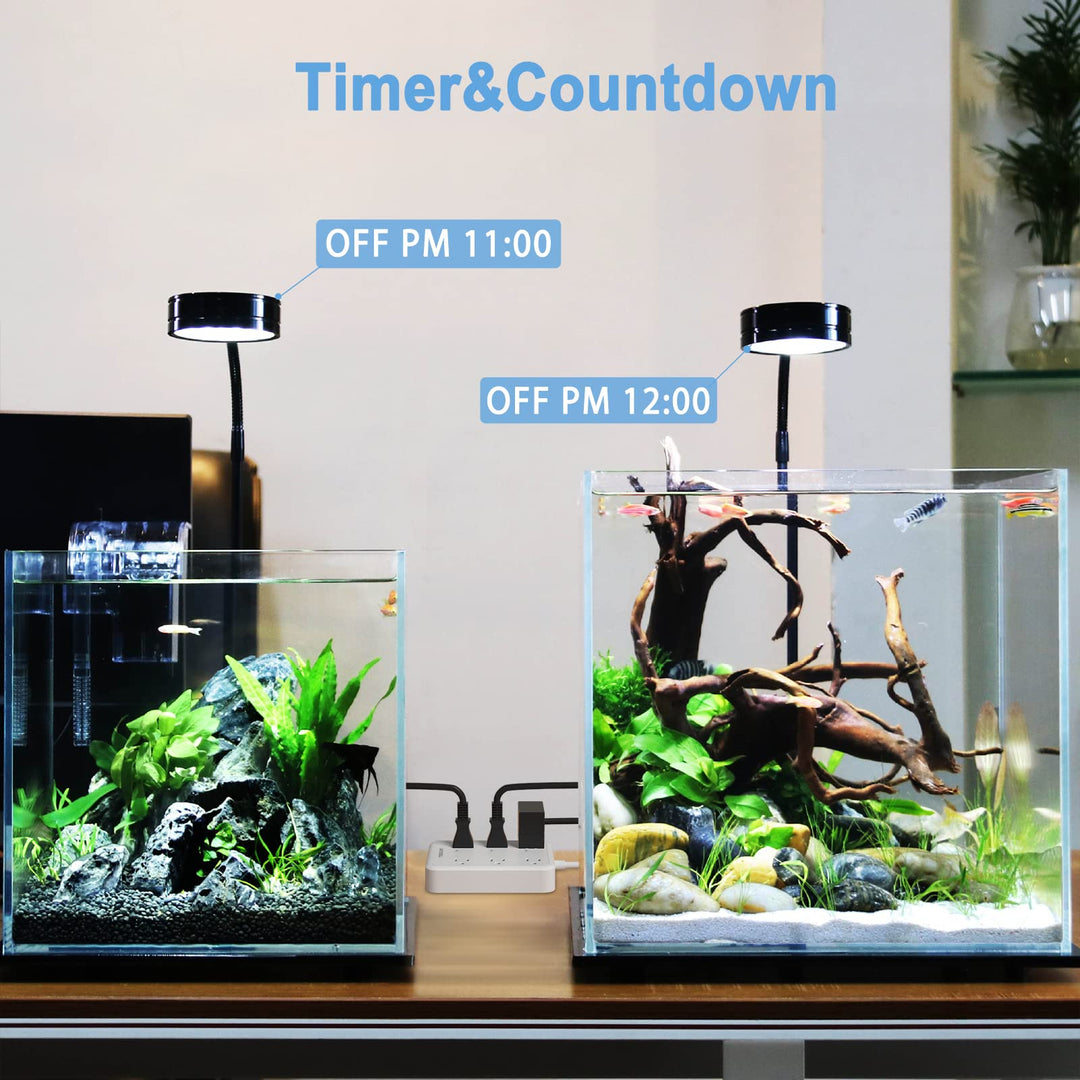 Smart Power Strip, TESSAN WiFi Flat Plug Strip with 3 Smart Outlets and 3 USB Ports, 6 Feet Extension Cord Surge Protector, Only 2.4 GHz Wi-Fi, Compatible with Alexa and Google Home, White - DOKUTRONIX