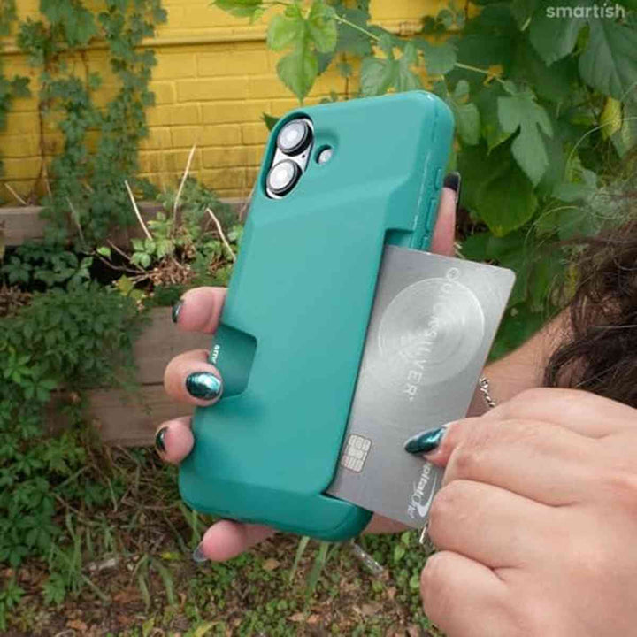 Wildflower Wallet Case for iPhone 16 – Floral Design with Card Slots & Cash Pocket - DOKUTRONIX