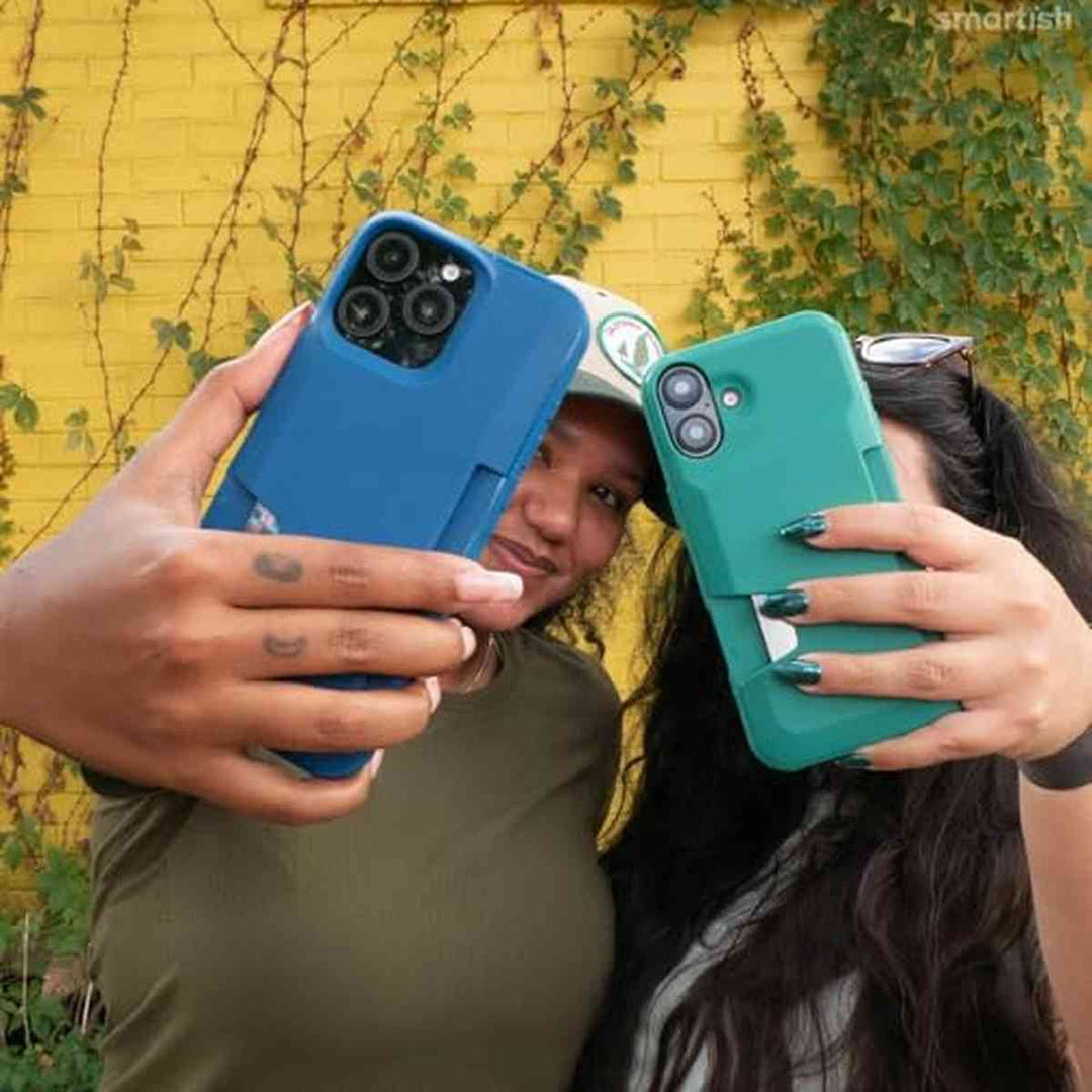 Wildflower Wallet Case for iPhone 16 – Floral Design with Card Slots & Cash Pocket - DOKUTRONIX