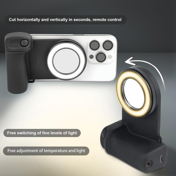 SnapLight ProGrip: Ultimate Camera Phone Accessory - DOKUTRONIX