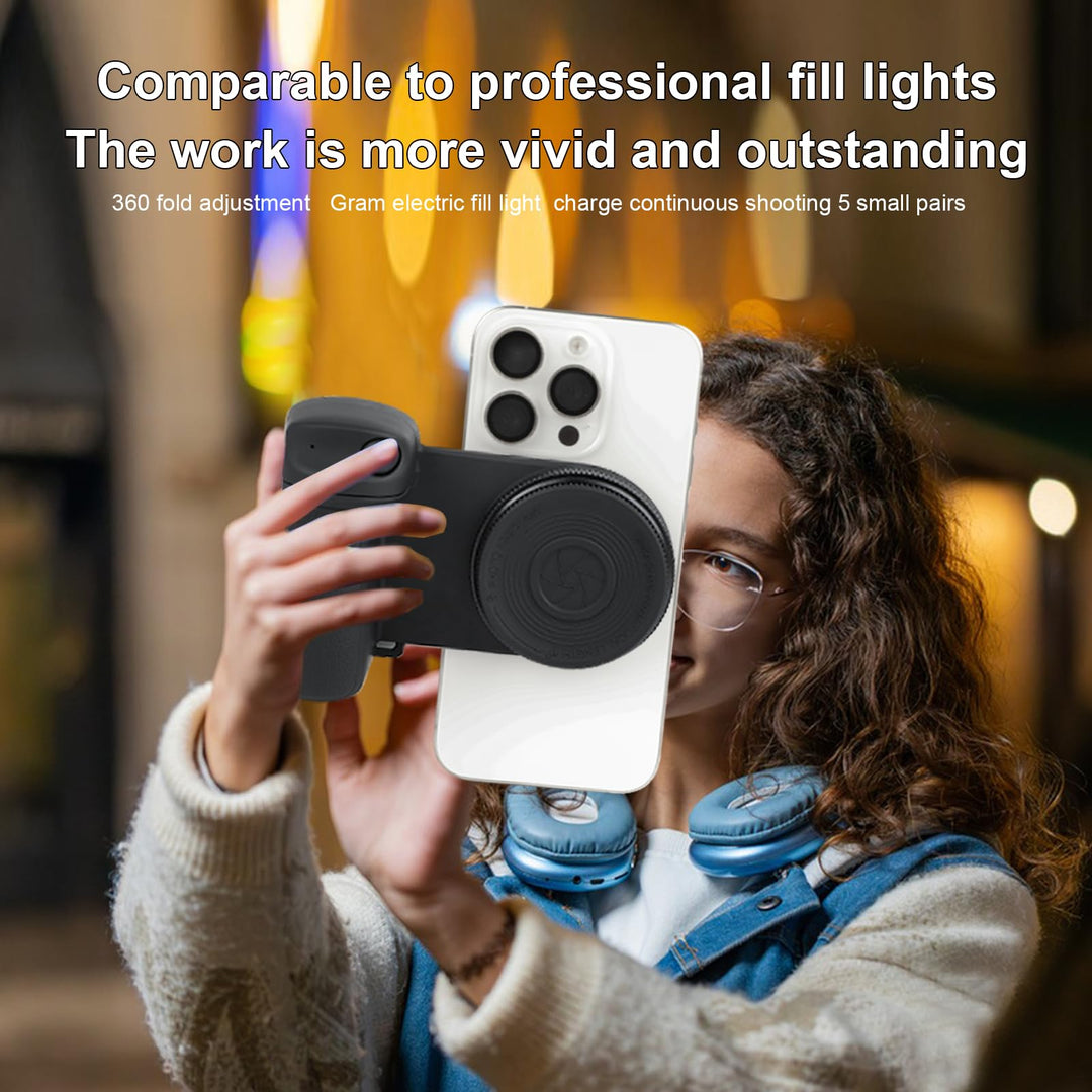 SnapLight ProGrip: Ultimate Camera Phone Accessory - DOKUTRONIX