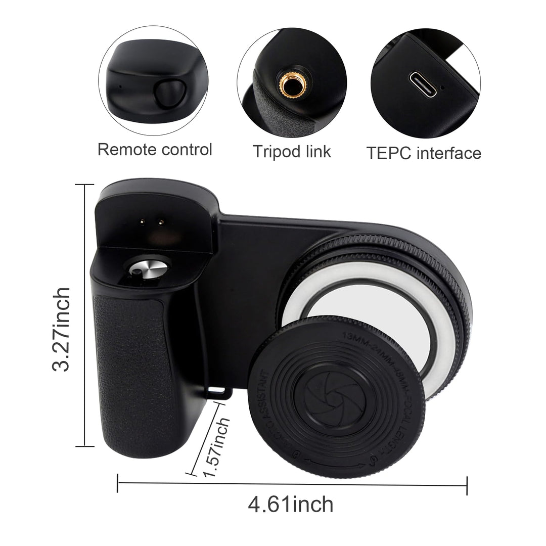 SnapLight ProGrip: Ultimate Camera Phone Accessory - DOKUTRONIX