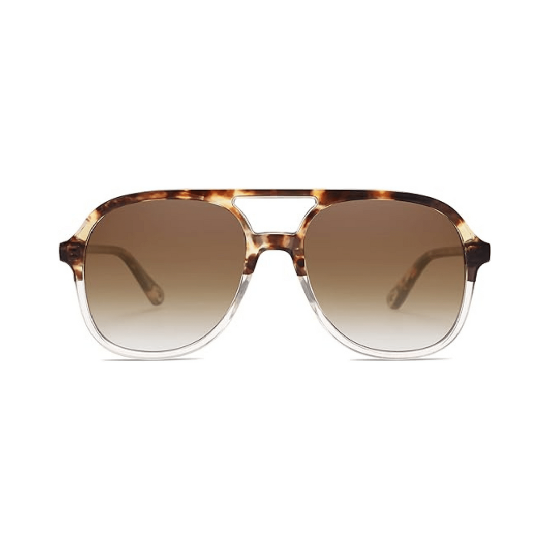 Sojos Tortoise Retro Aviators - Gradient Chic - DOKUTRONIX