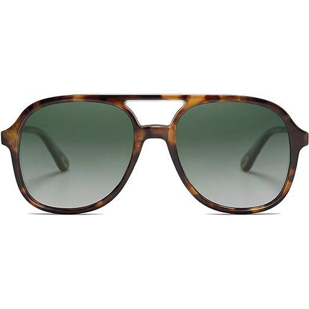 Tortoise Green Retro Aviators - DOKUTRONIX