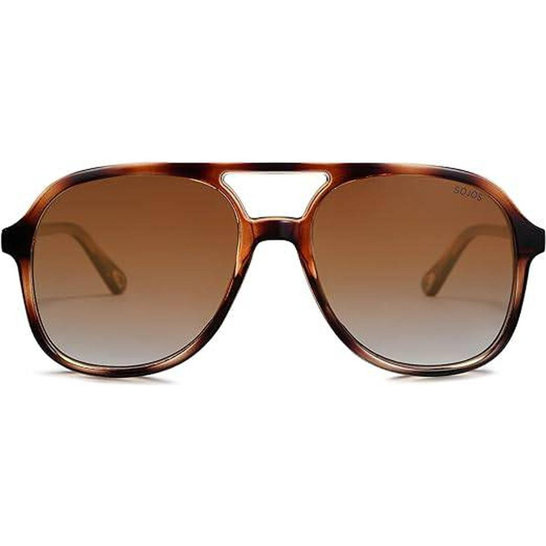 Retro 70s Aviators - Brown Tortoise - DOKUTRONIX