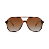 Retro 70s Aviators - Brown Tortoise