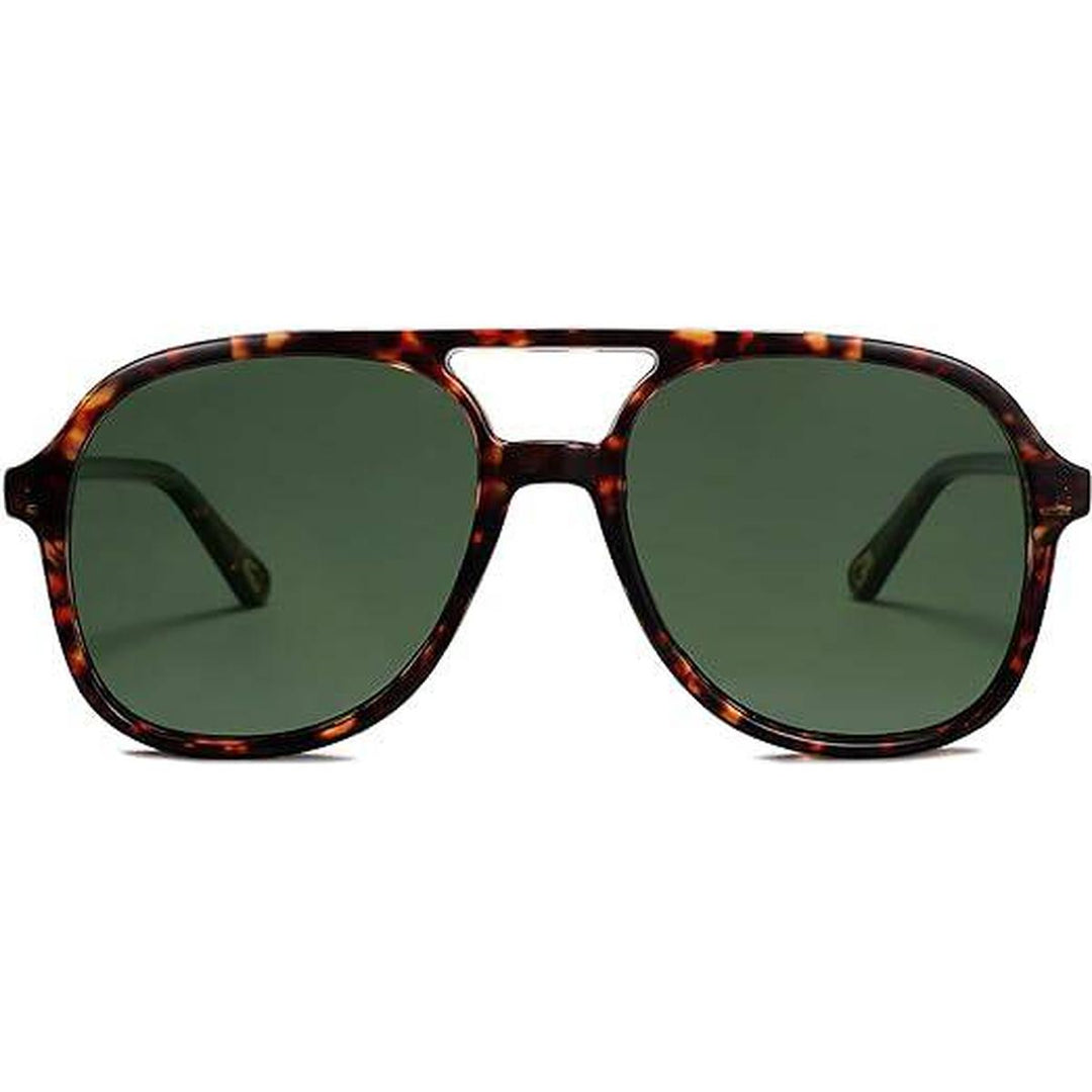 Sojos Vintage Tortoise Aviators - Timeless Style - DOKUTRONIX