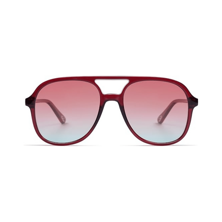 Retro Burgundy Aviators - DOKUTRONIX