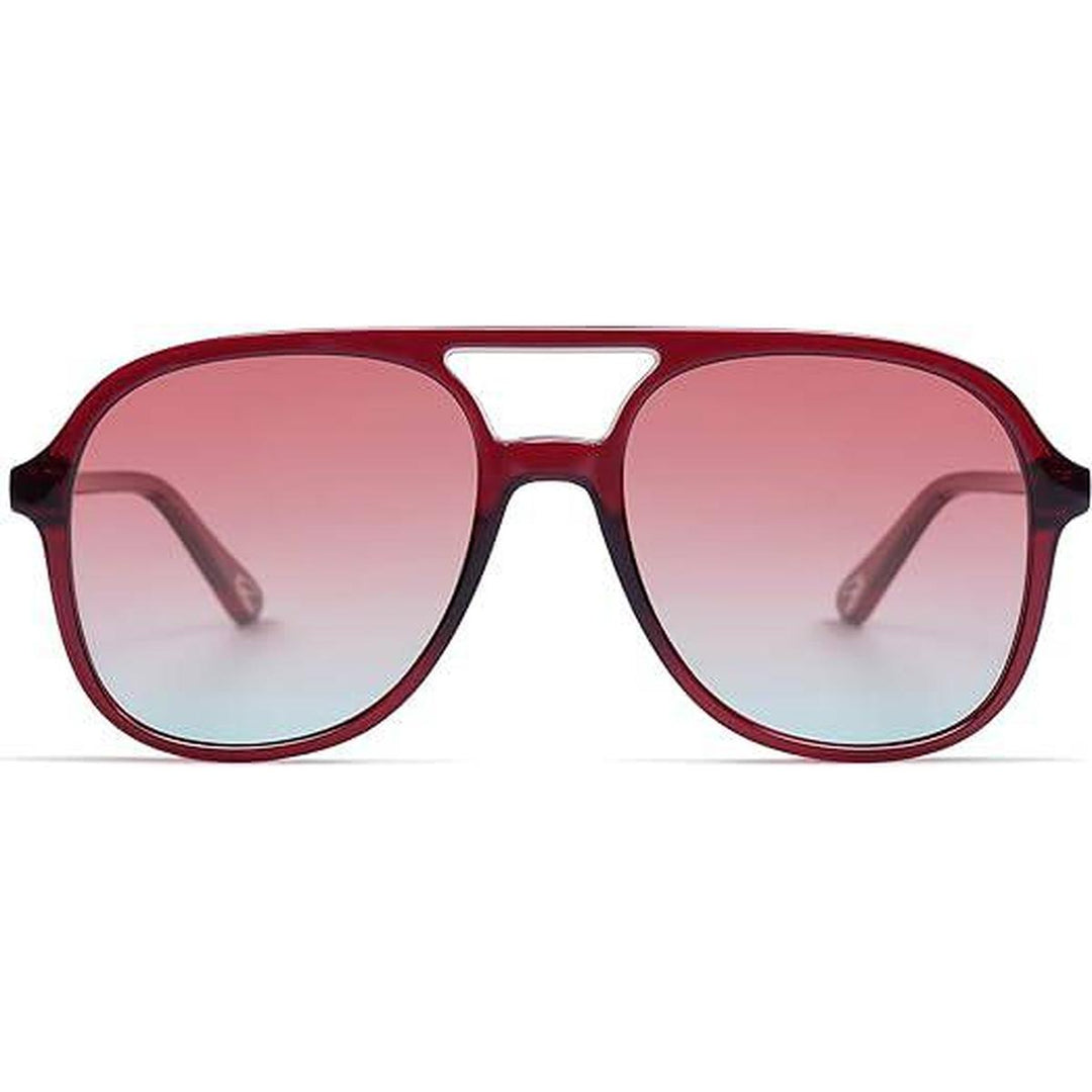 Retro Burgundy Aviators - DOKUTRONIX