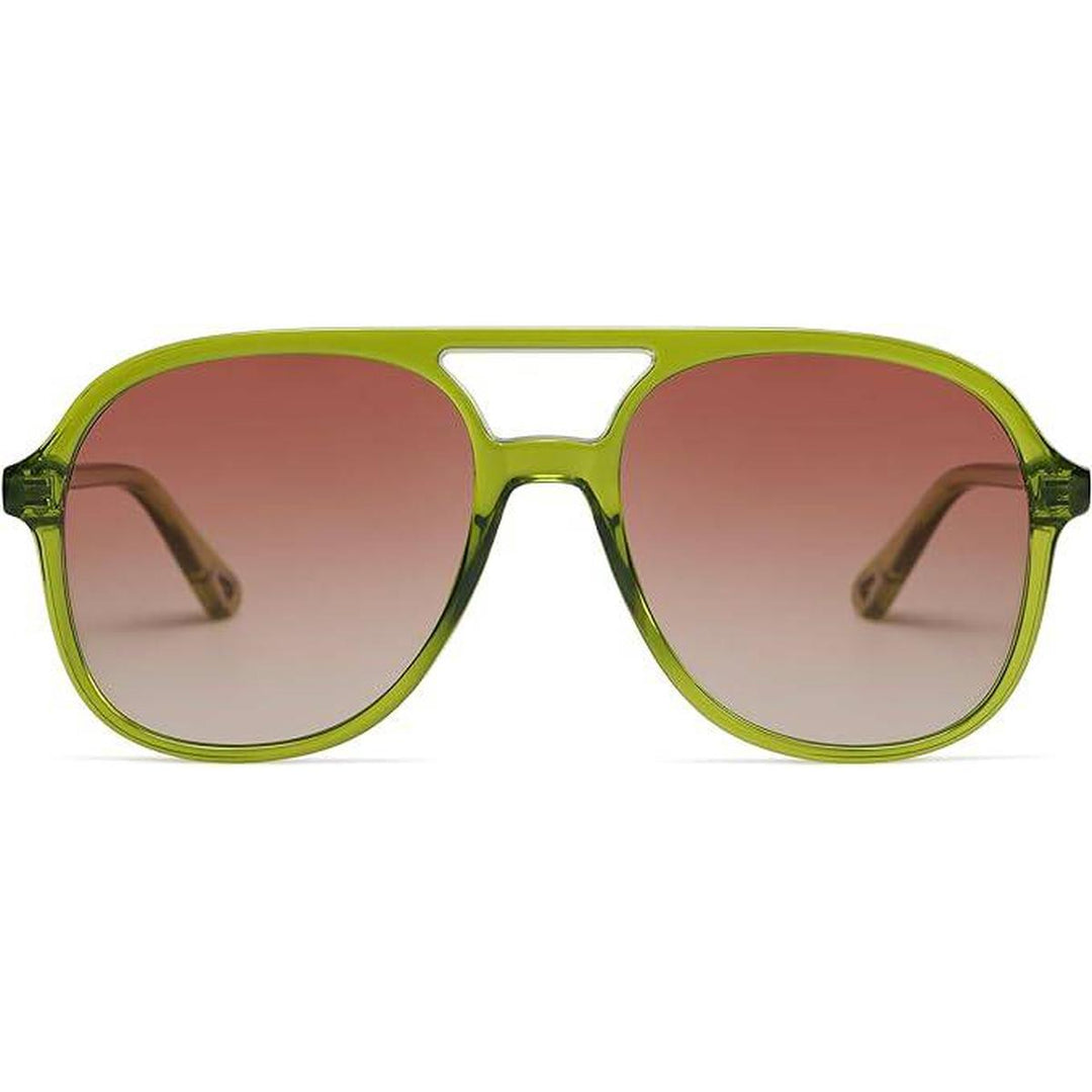 Retro Aviators: Green/Pink Gradient - DOKUTRONIX