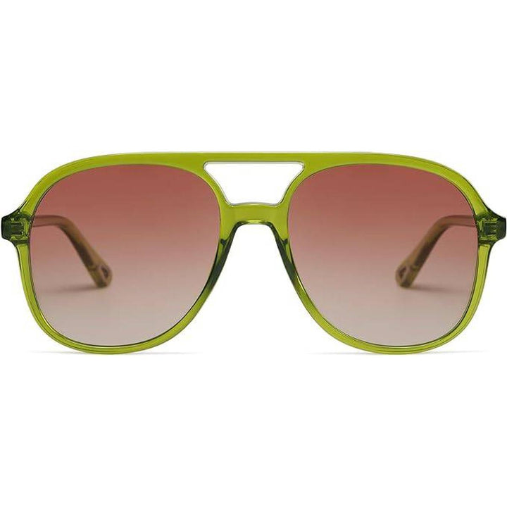 Retro Aviators: Green/Pink Gradient - DOKUTRONIX