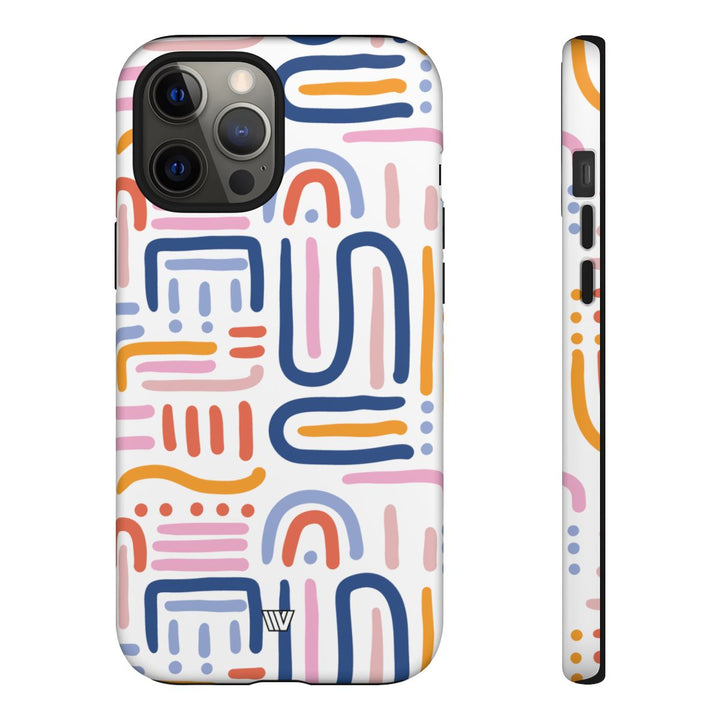 MEMPHIS BOLD LINES | Tough Phone Case