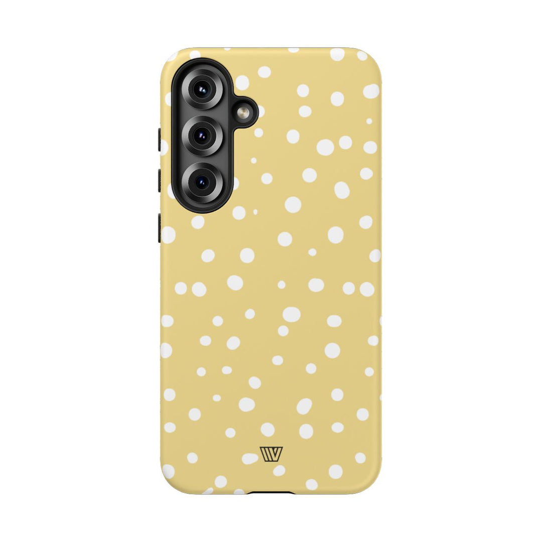 MUTED YELLOW DOTS | Tough Phone Case