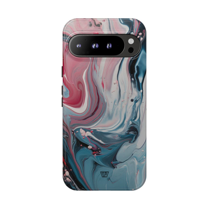 BLUE PASTEL SWIRL | Tough Phone Case