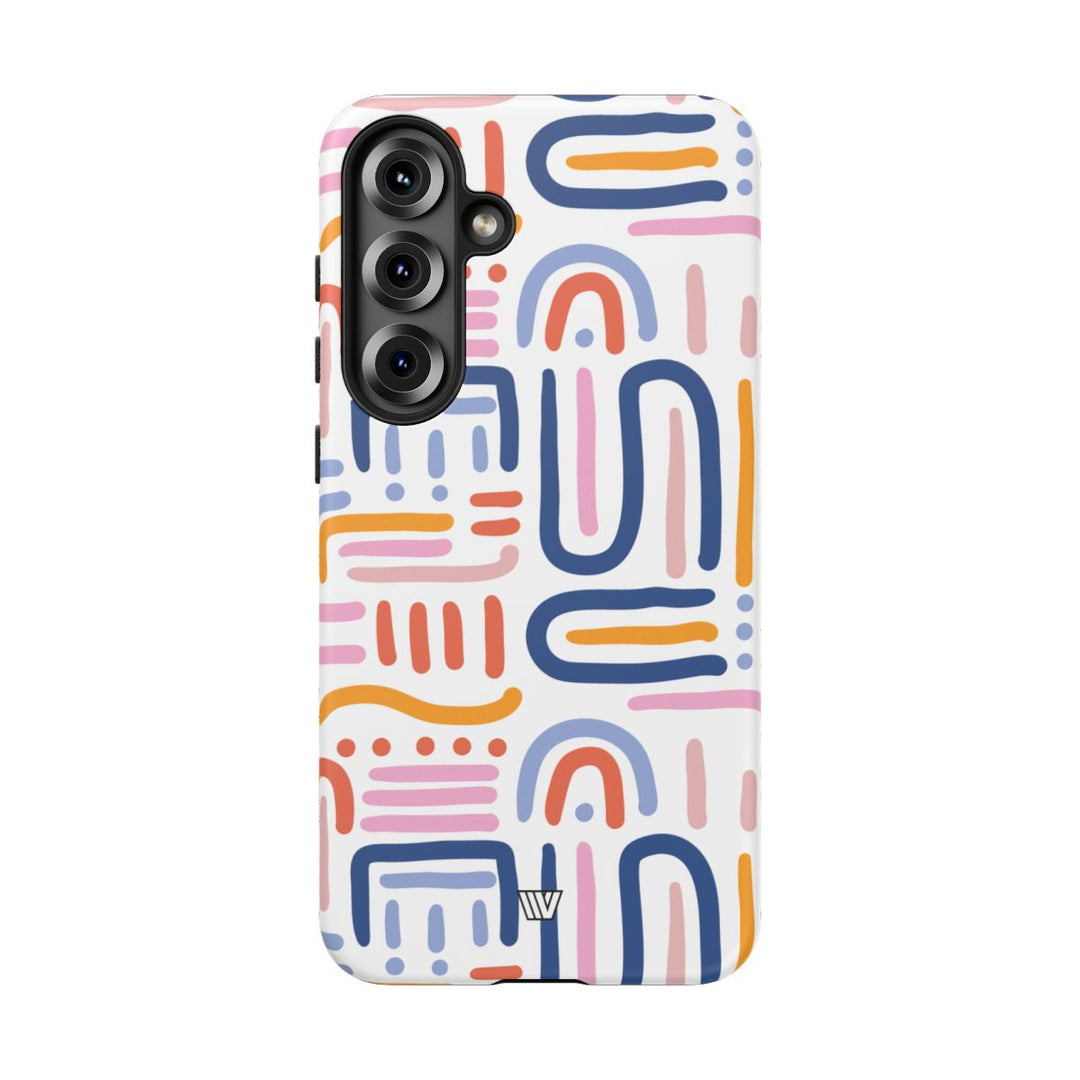 MEMPHIS BOLD LINES | Tough Phone Case