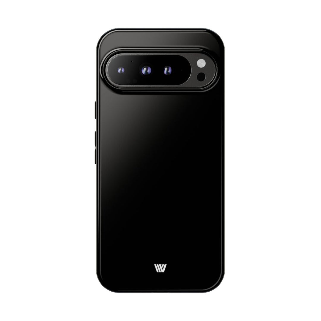 JET BLACK | Tough Phone Case