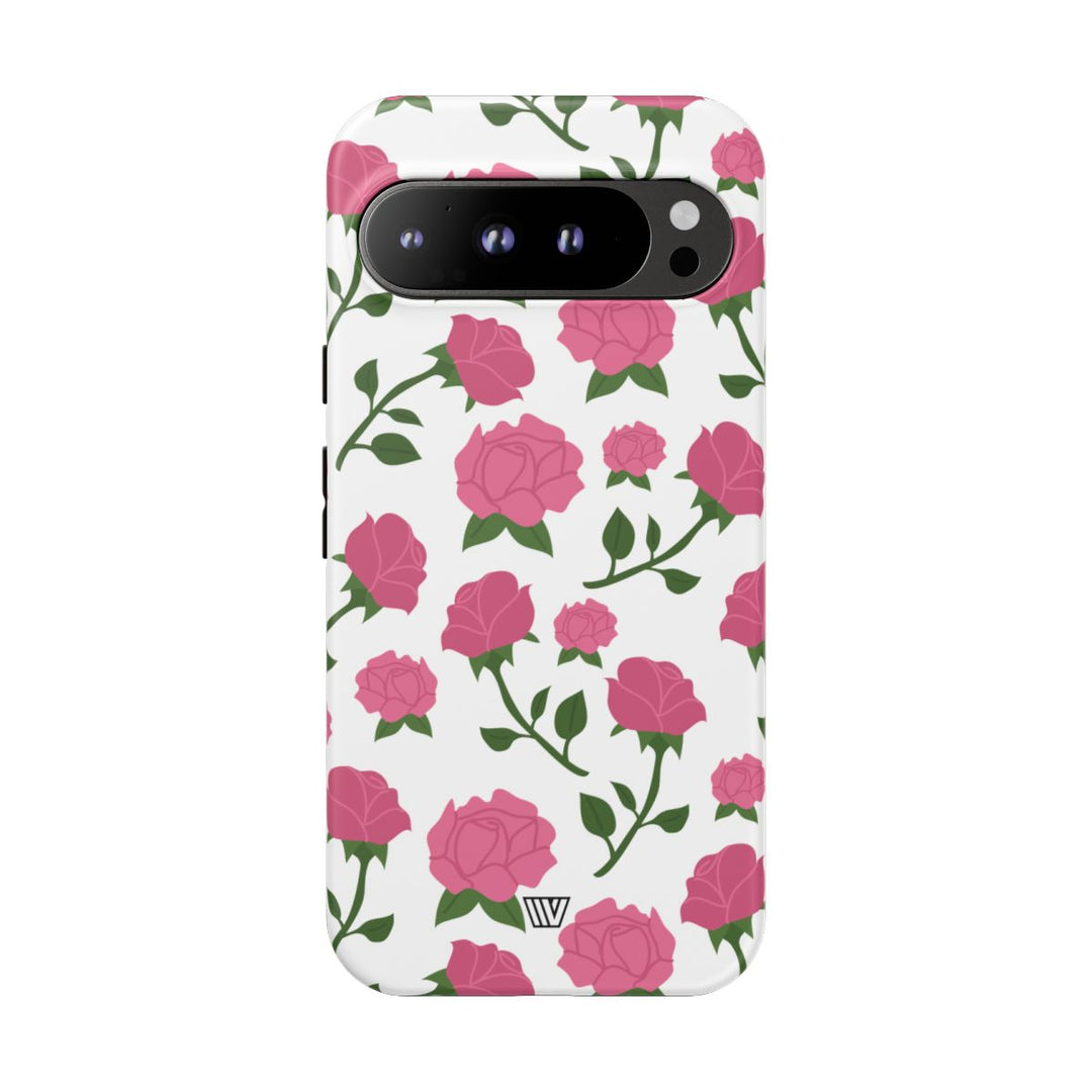 PINK ROSES | Tough Phone Case