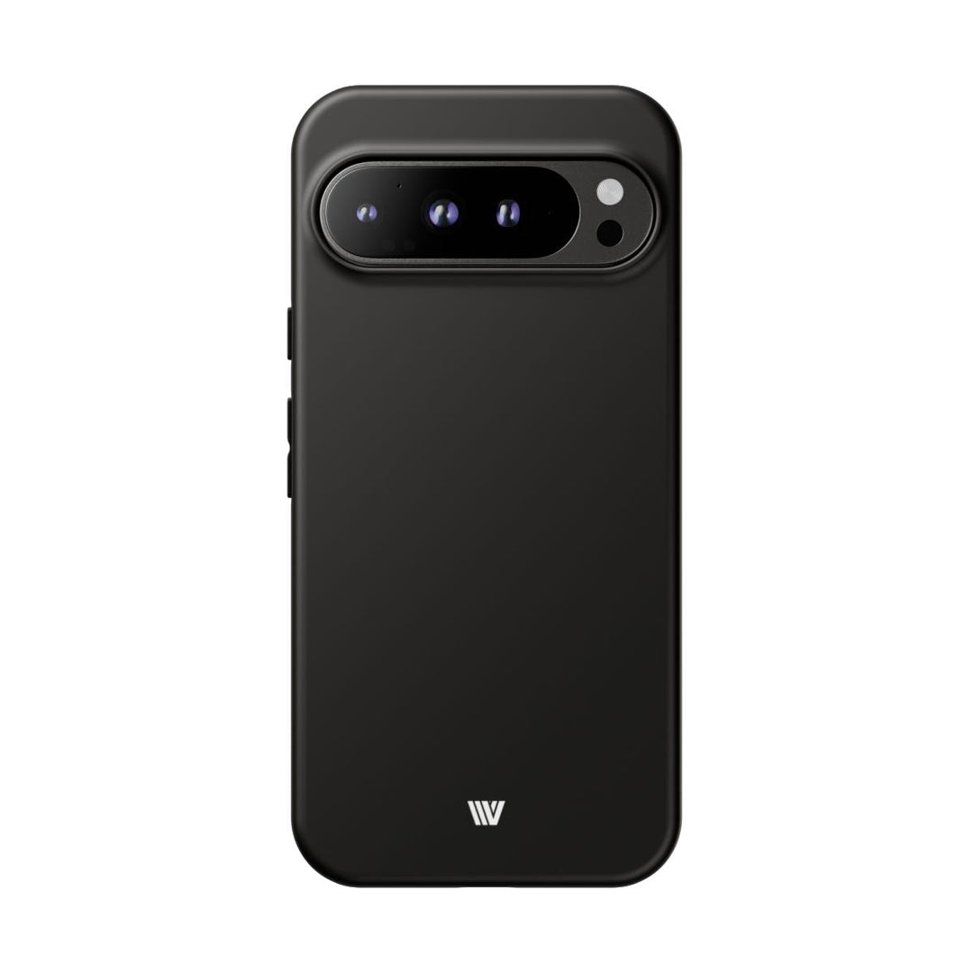 JET BLACK | Tough Phone Case