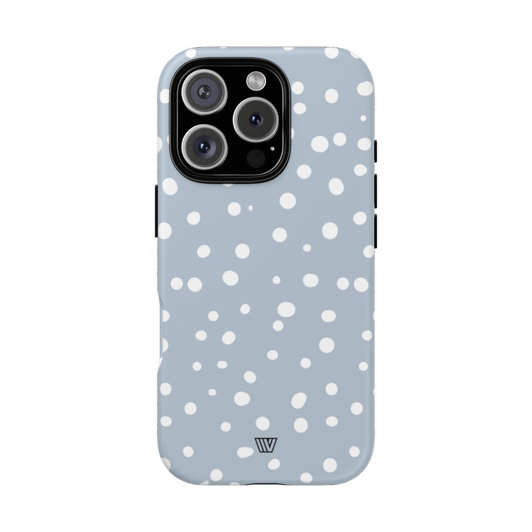 BLUE HAZE DOTS | Tough Phone Case