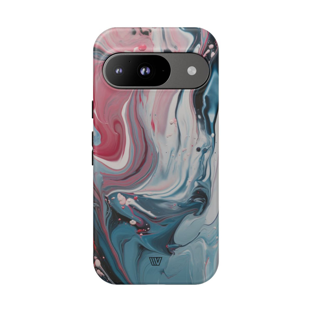 BLUE PASTEL SWIRL | Tough Phone Case