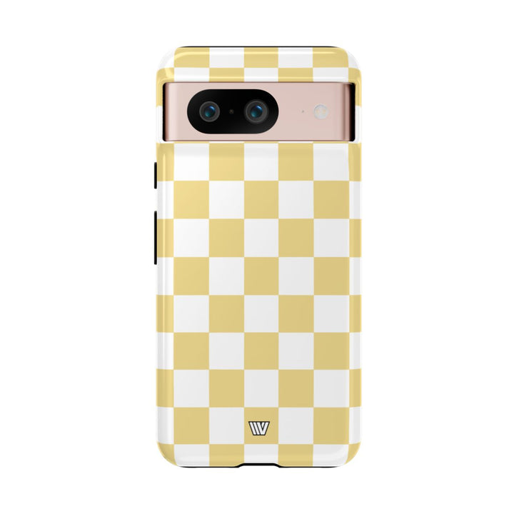 BANANA YELLOW CHECKERBOARD | Tough Phone Case