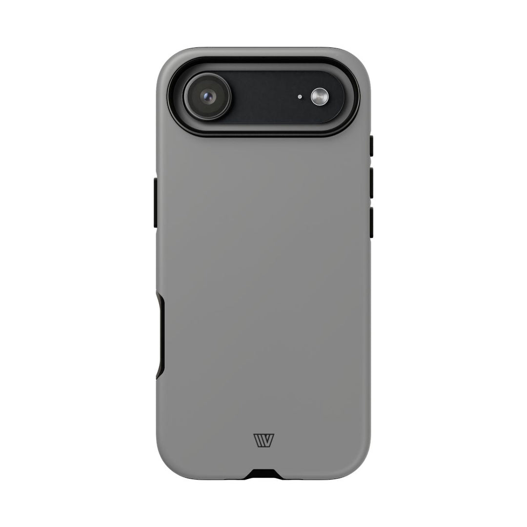 SOLID GRAY | Tough Phone Case