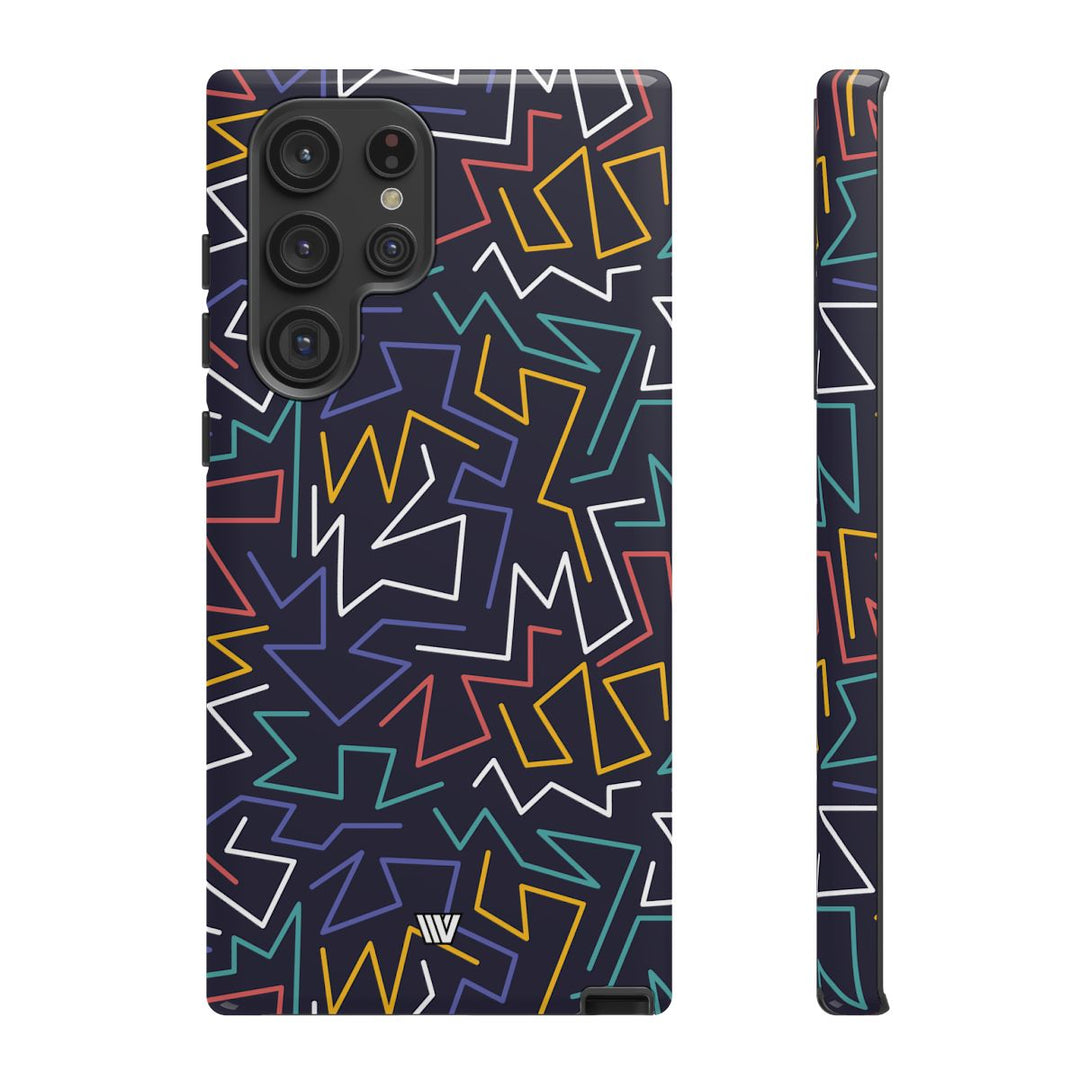 ZIGZAG NIGHT | Tough Phone Case
