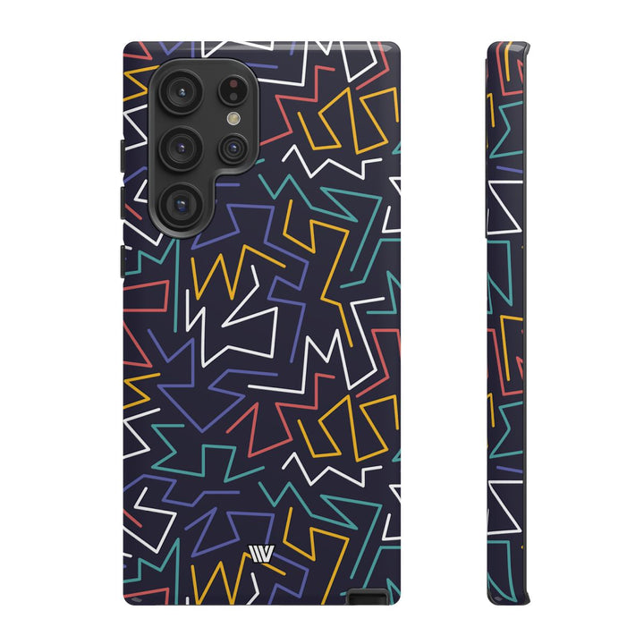 ZIGZAG NIGHT | Tough Phone Case