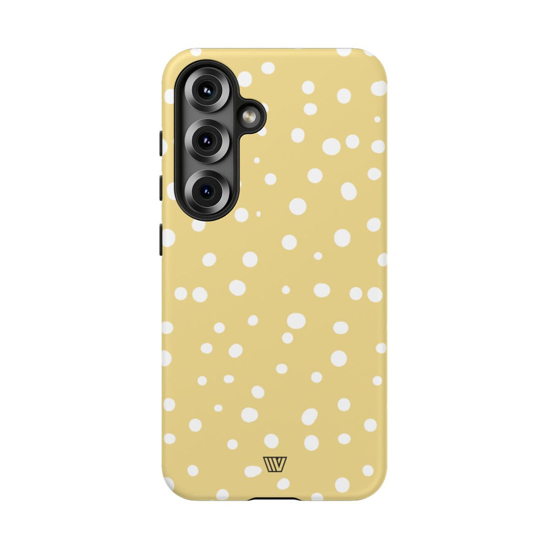 MUTED YELLOW DOTS | Tough Phone Case