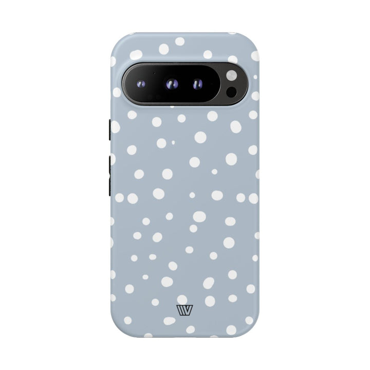 BLUE HAZE DOTS | Tough Phone Case