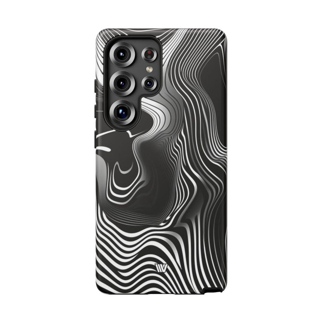 ABSTRACT ZEBRA STRIPES | Tough Phone Case