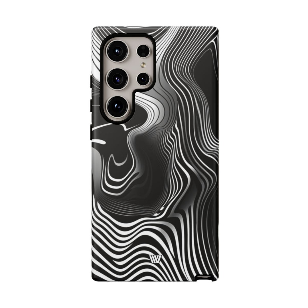ABSTRACT ZEBRA STRIPES | Tough Phone Case