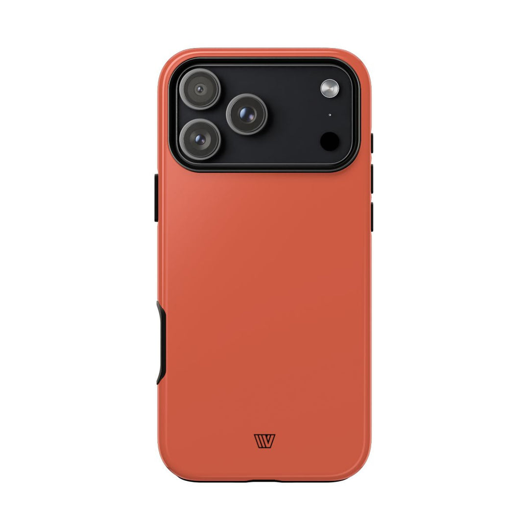 BURNT SIENNA | Tough Phone Case