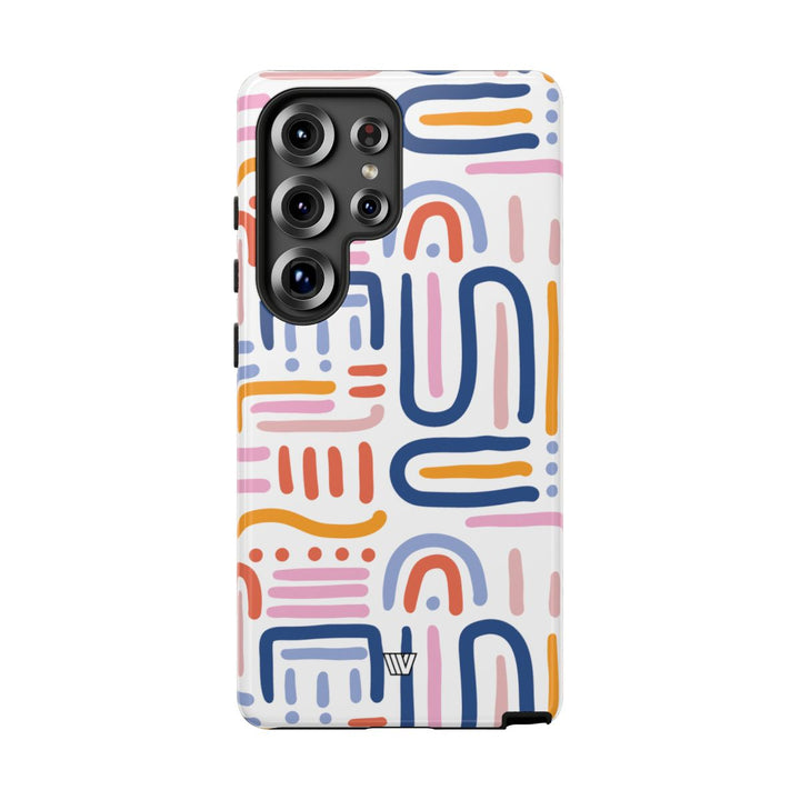 MEMPHIS BOLD LINES | Tough Phone Case