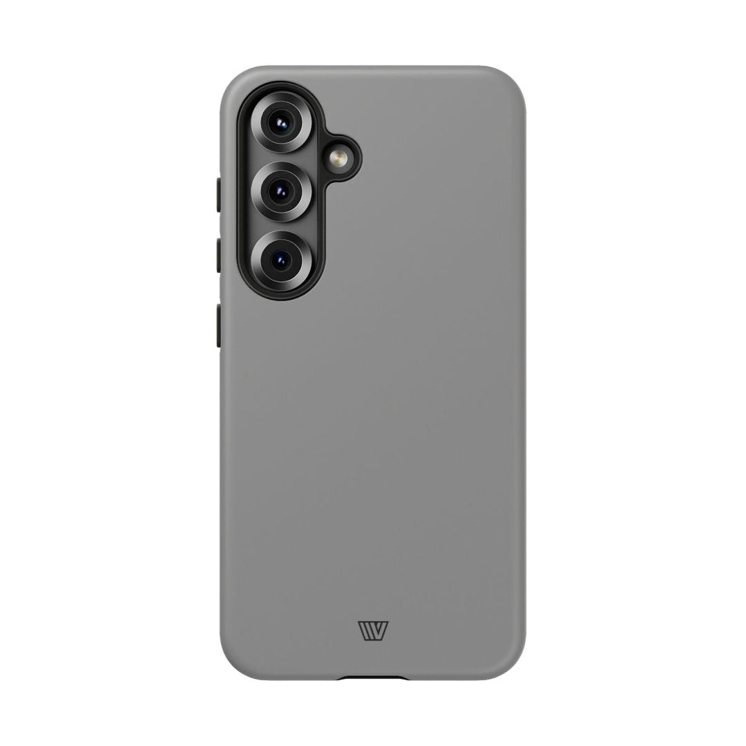 SOLID GRAY | Tough Phone Case