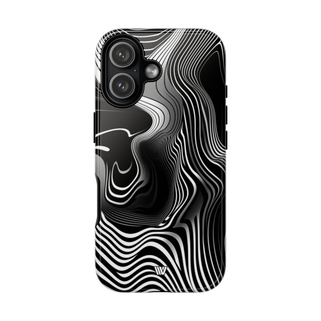 ABSTRACT ZEBRA STRIPES | Tough Phone Case