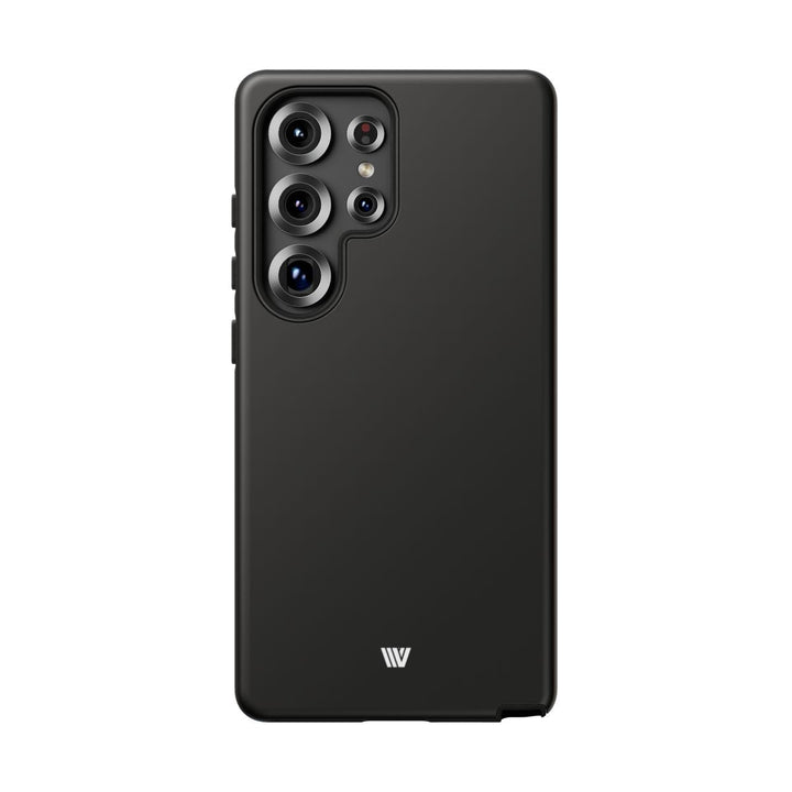 JET BLACK | Tough Phone Case