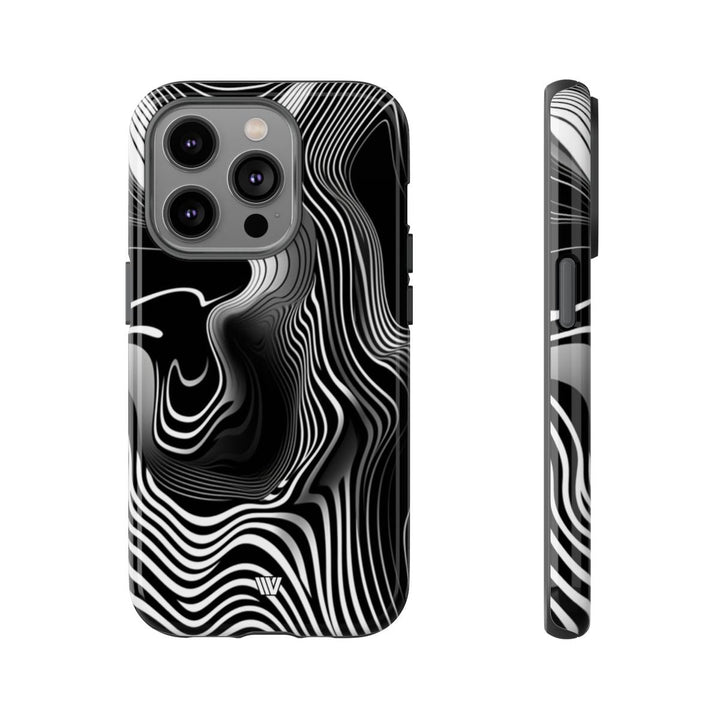 ABSTRACT ZEBRA STRIPES | Tough Phone Case