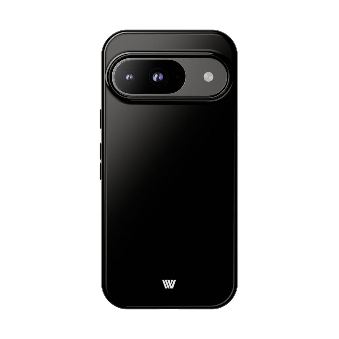 JET BLACK | Tough Phone Case