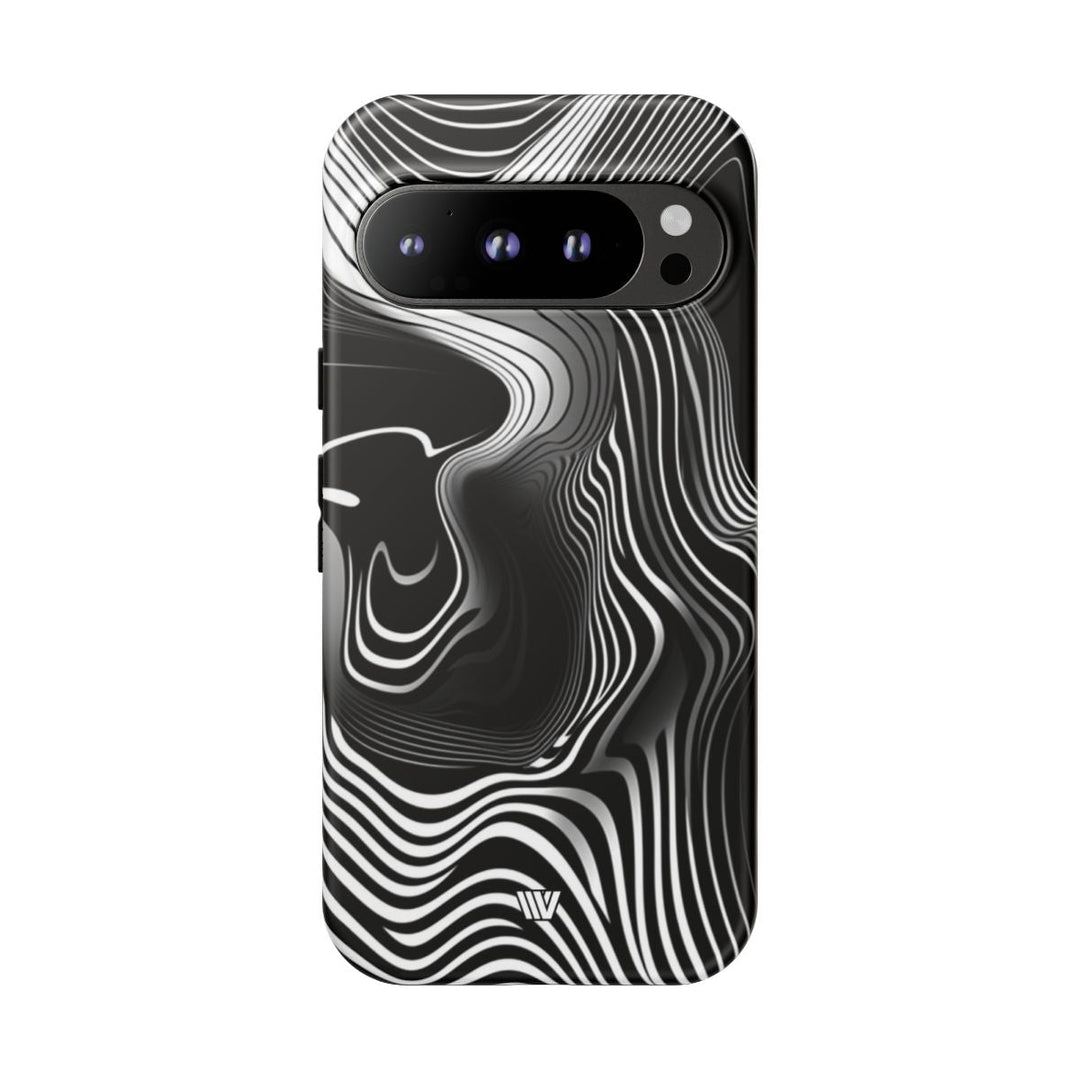 ABSTRACT ZEBRA STRIPES | Tough Phone Case