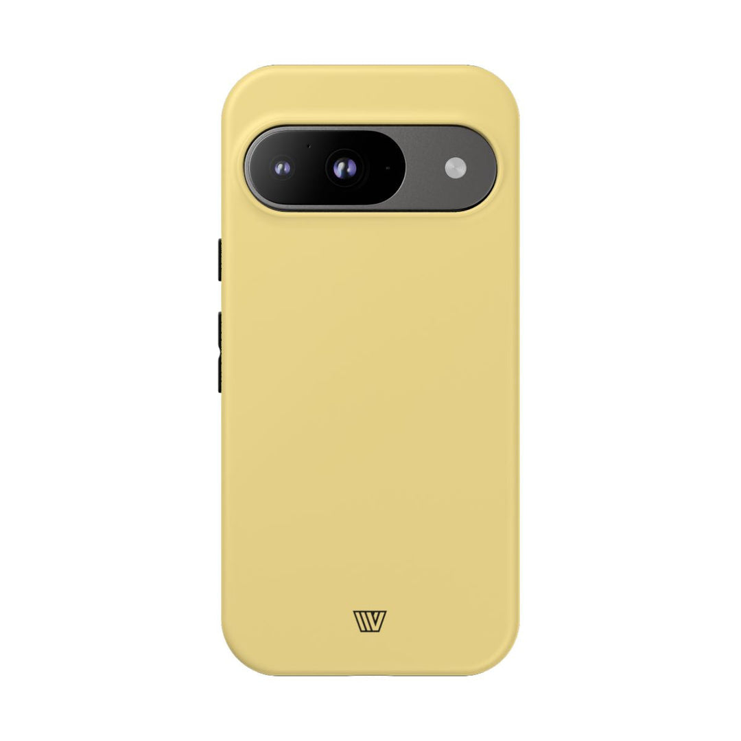 MUTED YELLOW SOLID | Tough Phone Case