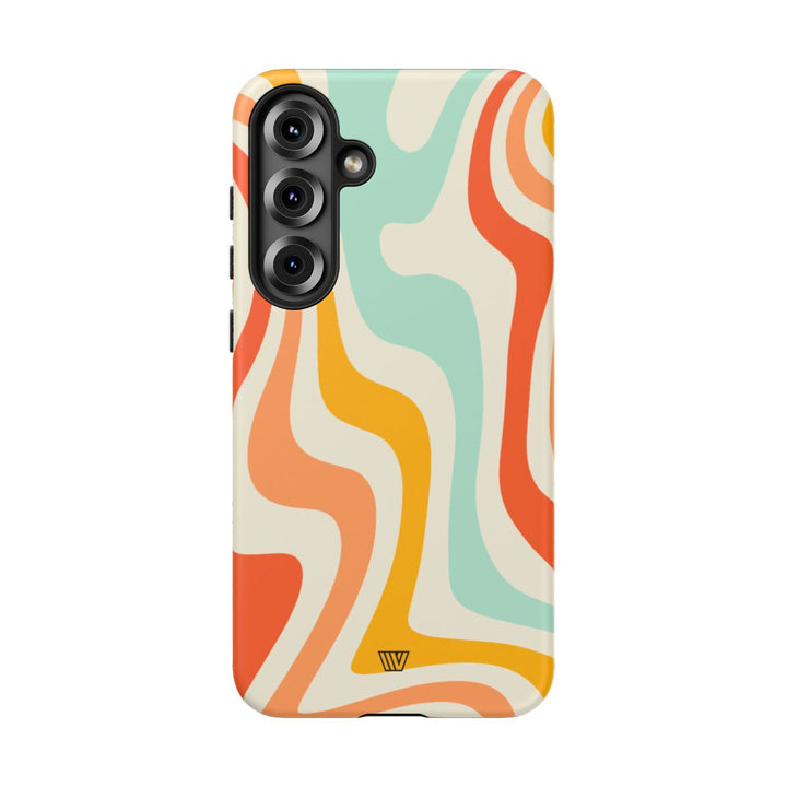 RETRO GROOVY SWIRLS | Tough Phone Case