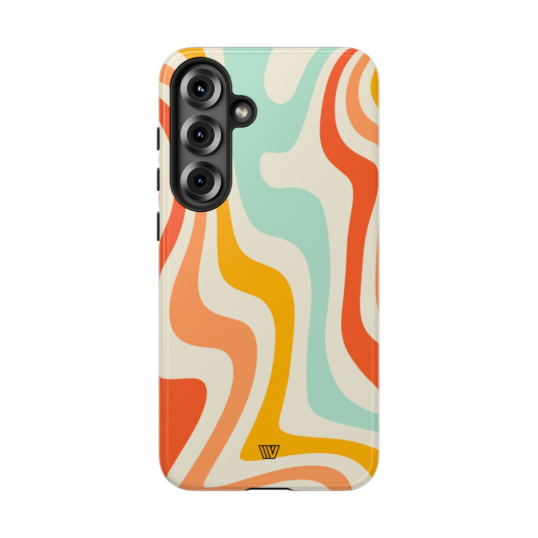 RETRO GROOVY SWIRLS | Tough Phone Case